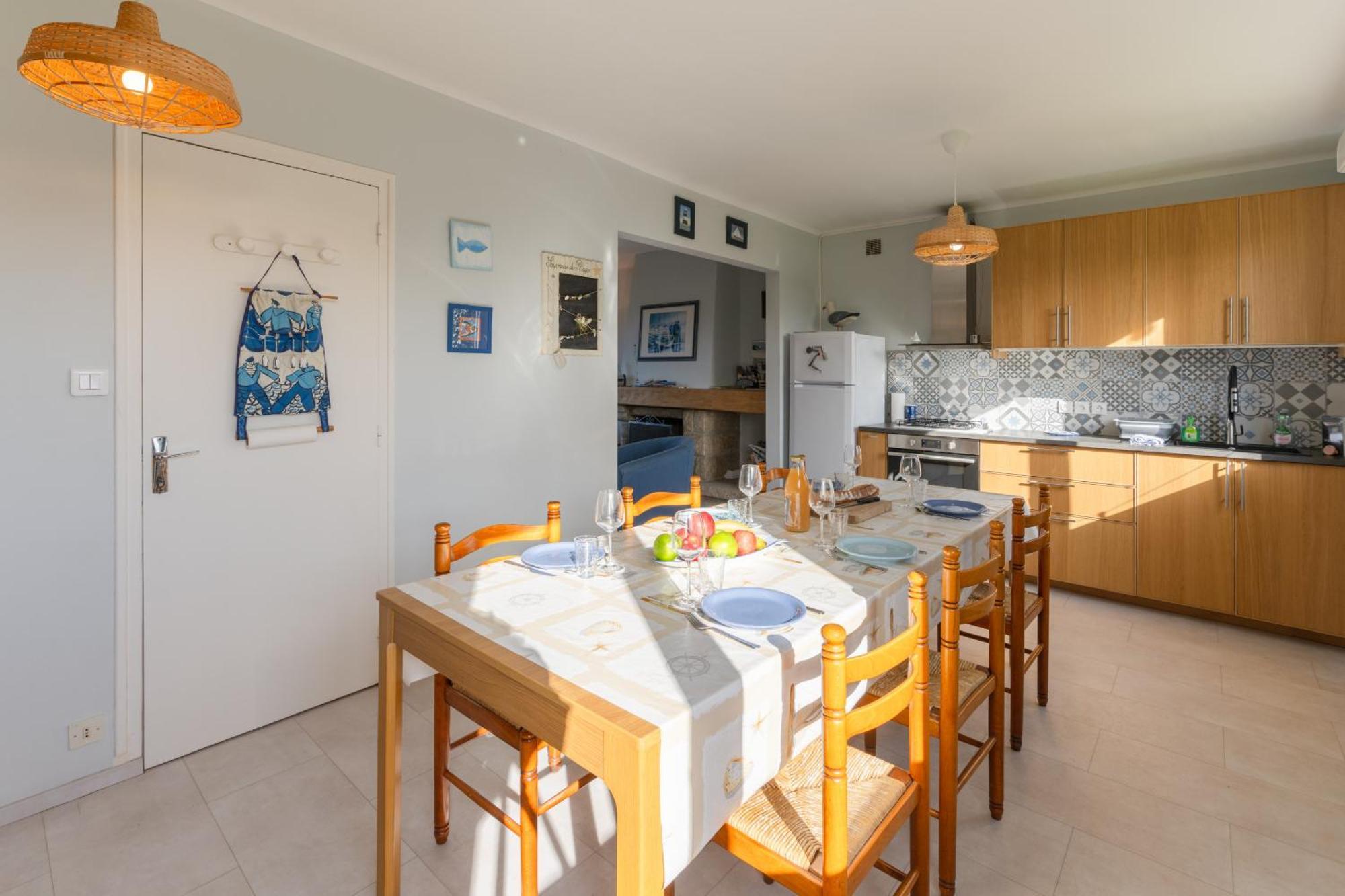 Ty Mor Bras - Maison Familiale A 2 Pas De La Plage Portsall Экстерьер фото