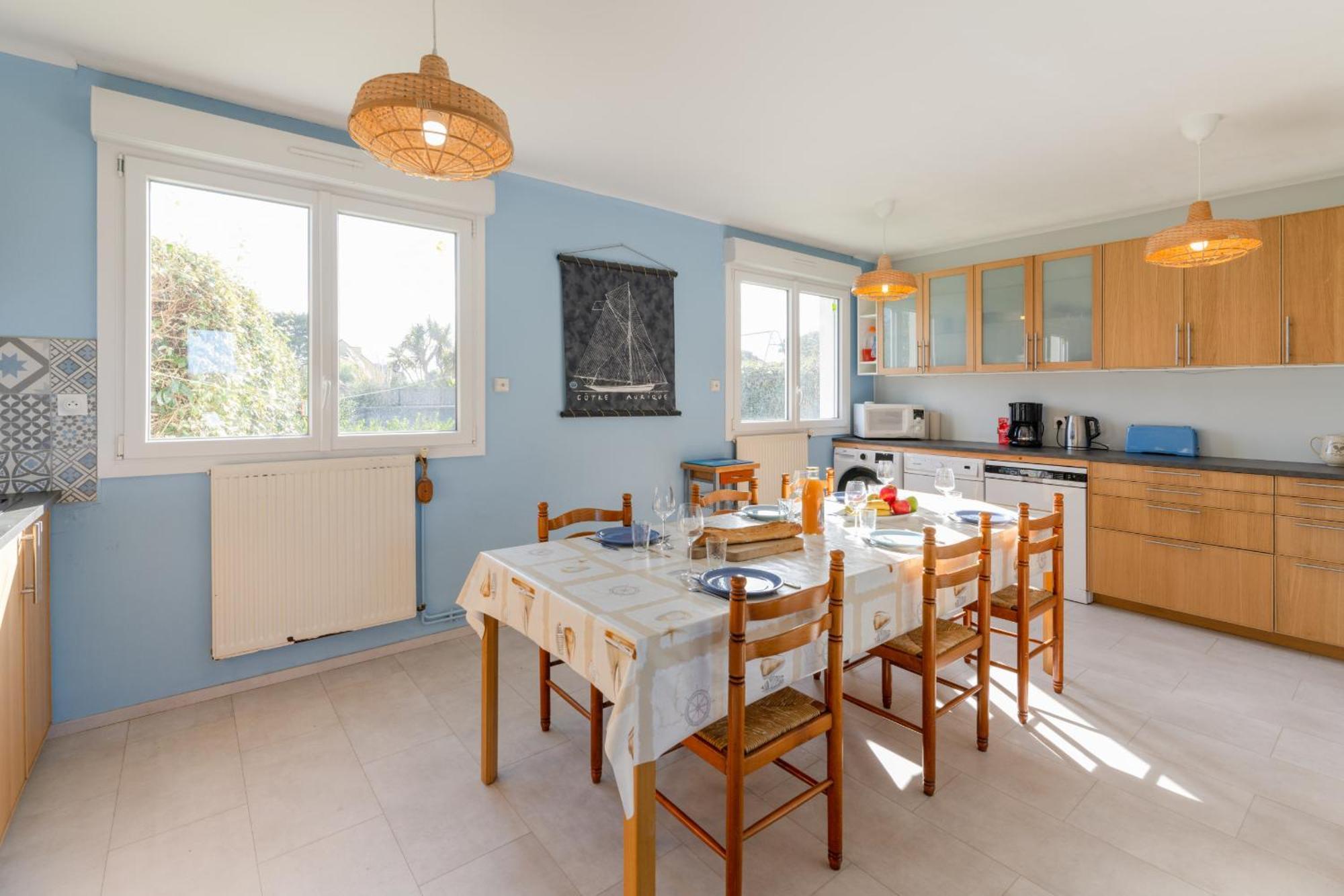 Ty Mor Bras - Maison Familiale A 2 Pas De La Plage Portsall Экстерьер фото